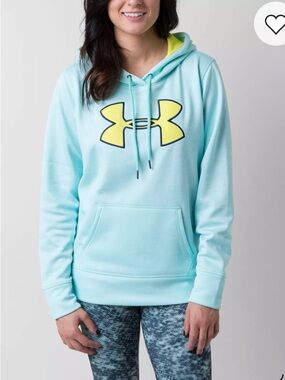 ***Under Armour Pullover Hoodie in the Colour “Deceit after Burn”